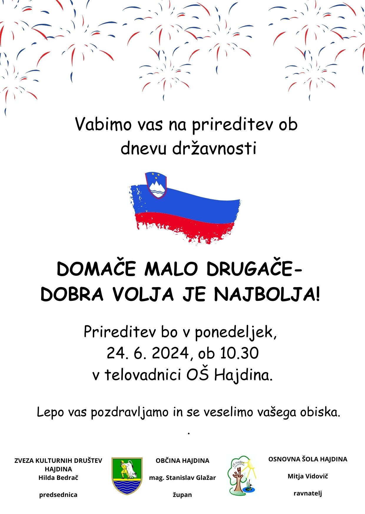 Vabilo - dan državnosti 2024
